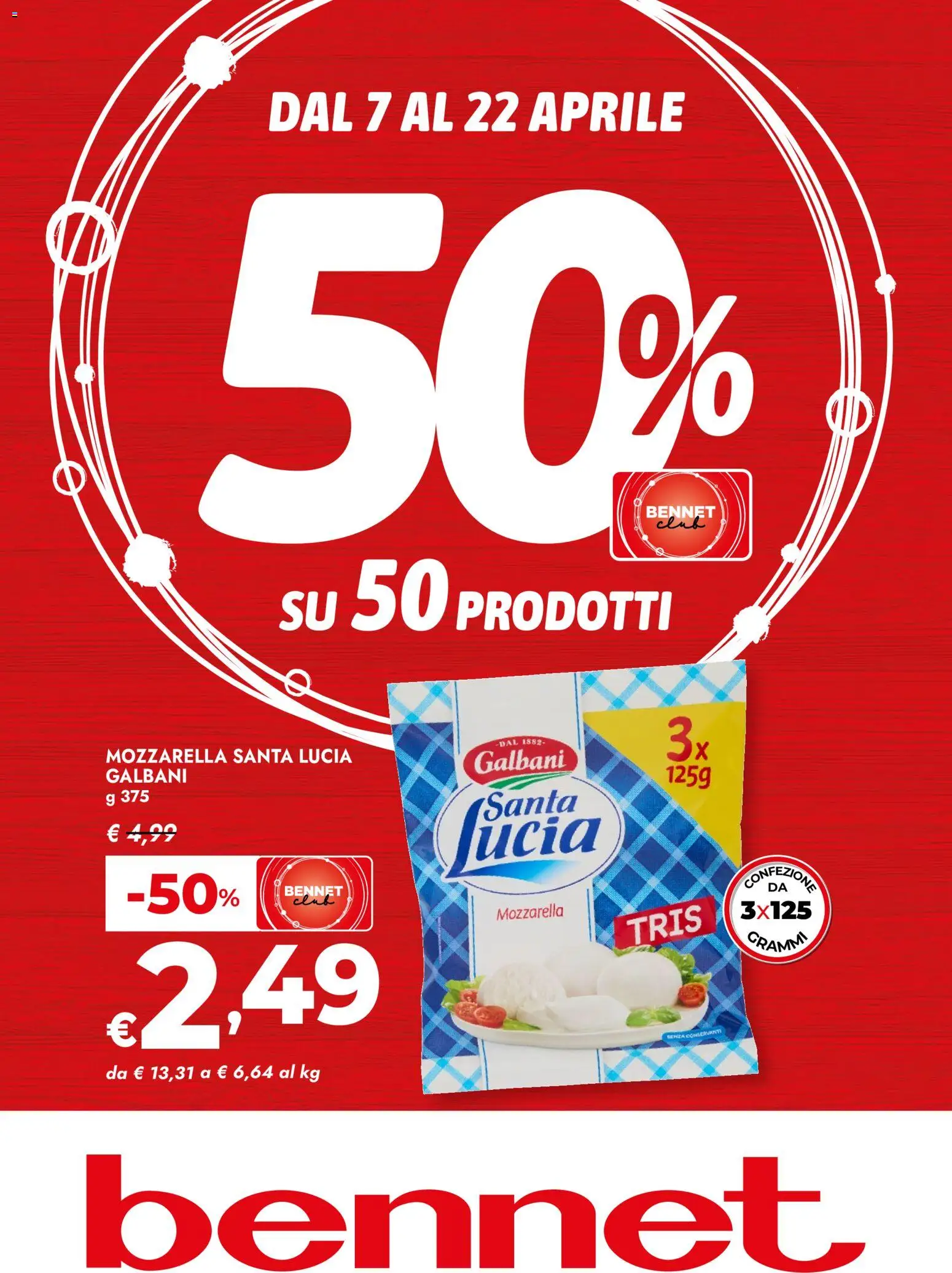 bennet volantino 50% - pagina 1 - valido dal 07/04/2026