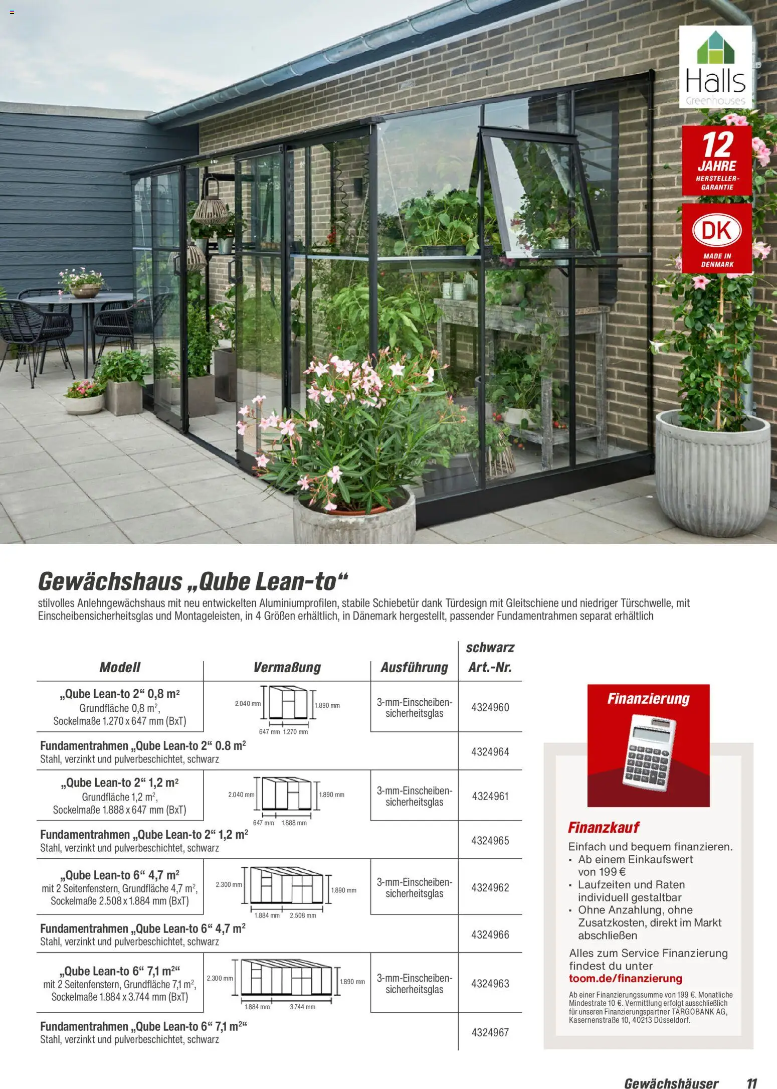 Toom Baumarkt Gewächshäuser & Anzucht 2026 - Seite 11 - gültig ab 01.01.2026
