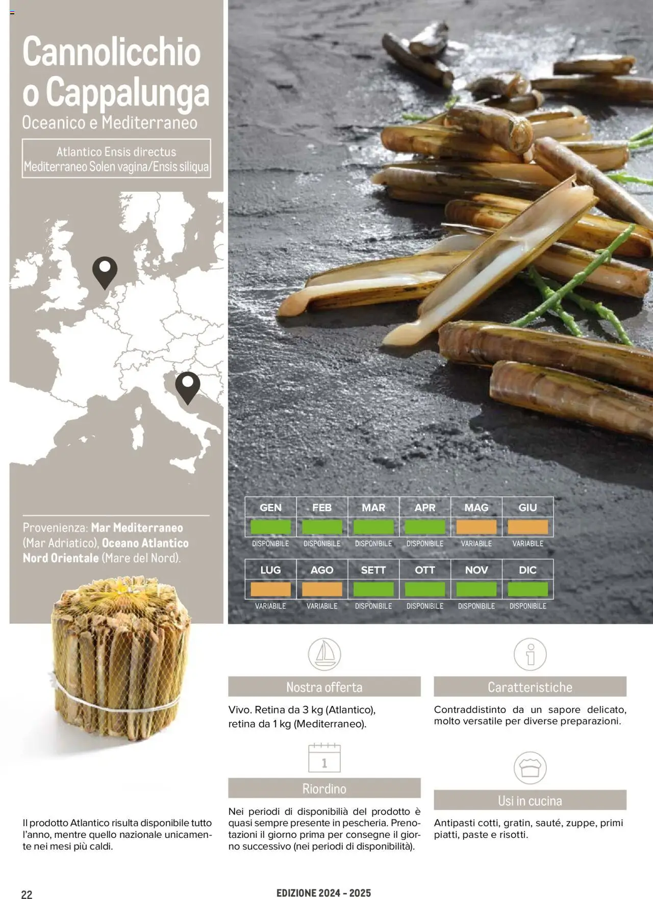 Catalogo Frutti di mare Metro	 - pagina 22 - valido dal 11/07/2024