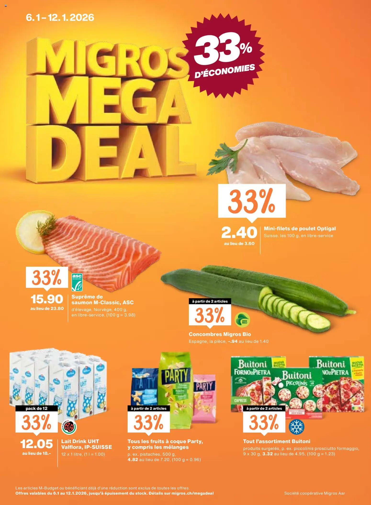 Migros Aktionen - Seite 1- gültig ab 06.01.2026