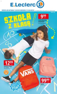 Podgląd E.Leclerc Gazetka ważny od 12.08.2025