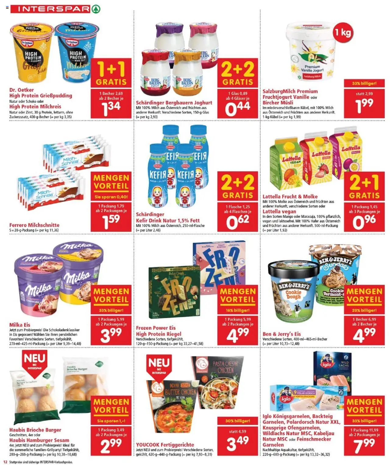 Interspar Flugblatt - Burgenland  - Seite 12- gültig ab 15.07.2025