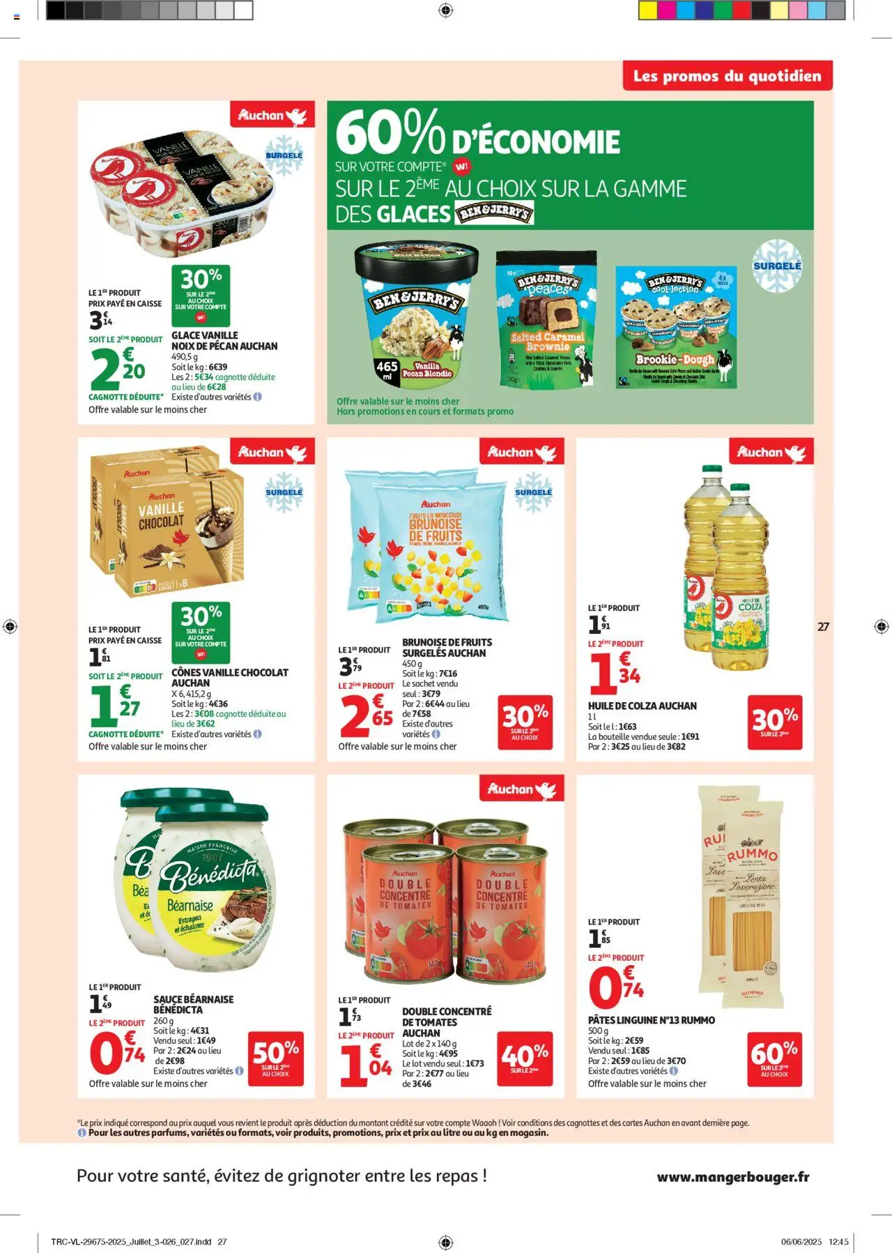 Auchan folder / publicité - pagina 27- geldig vanaf 16/07/2025
