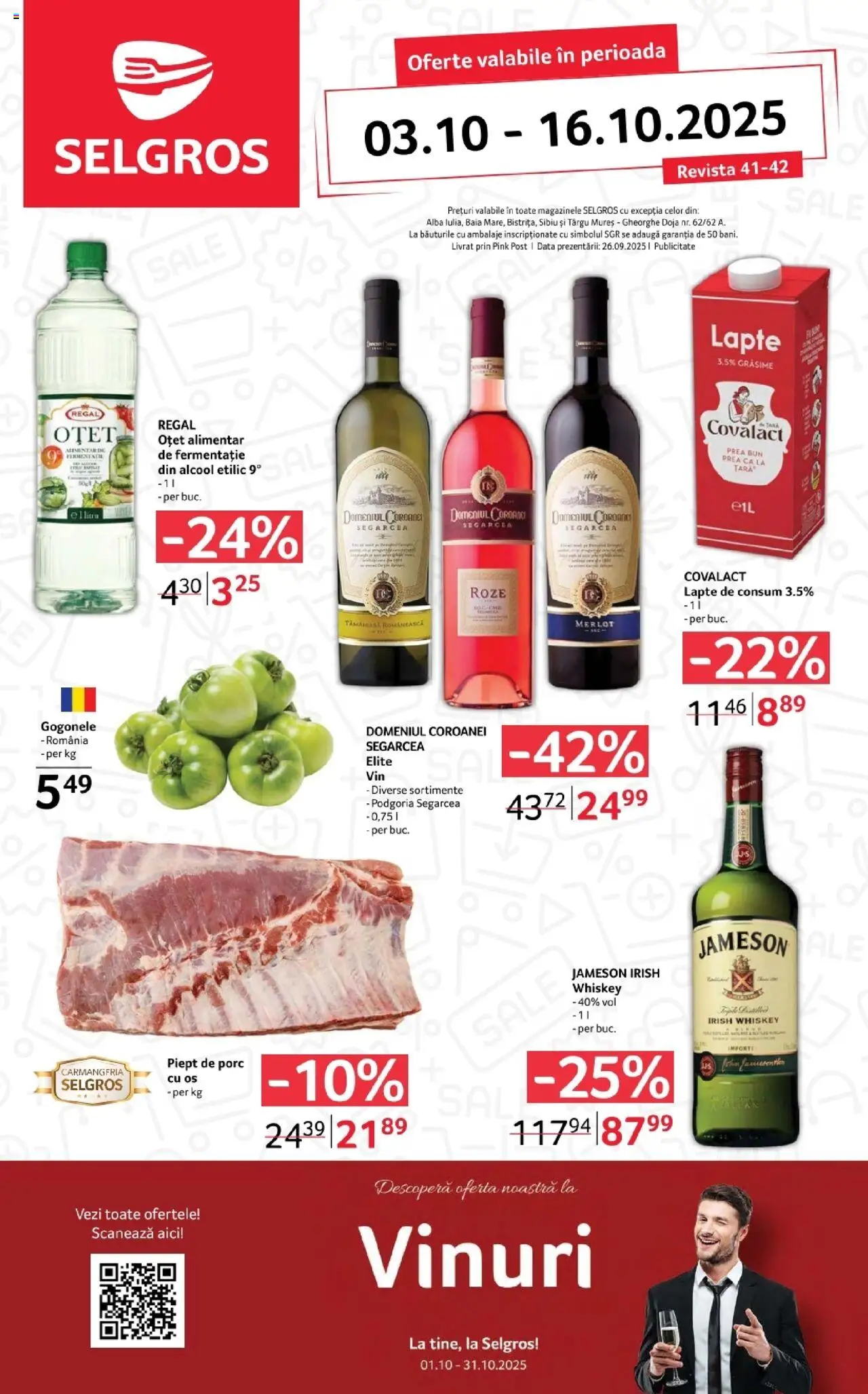 Catalog Selgros - Food - pagina 1- valabil de la 03.10.2025