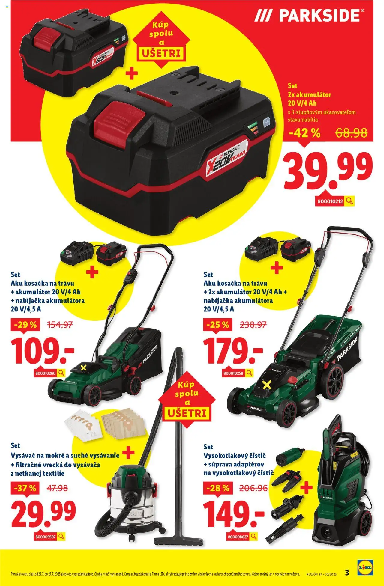 Lidl online magazín - strana 3- platný od 21.07.2025