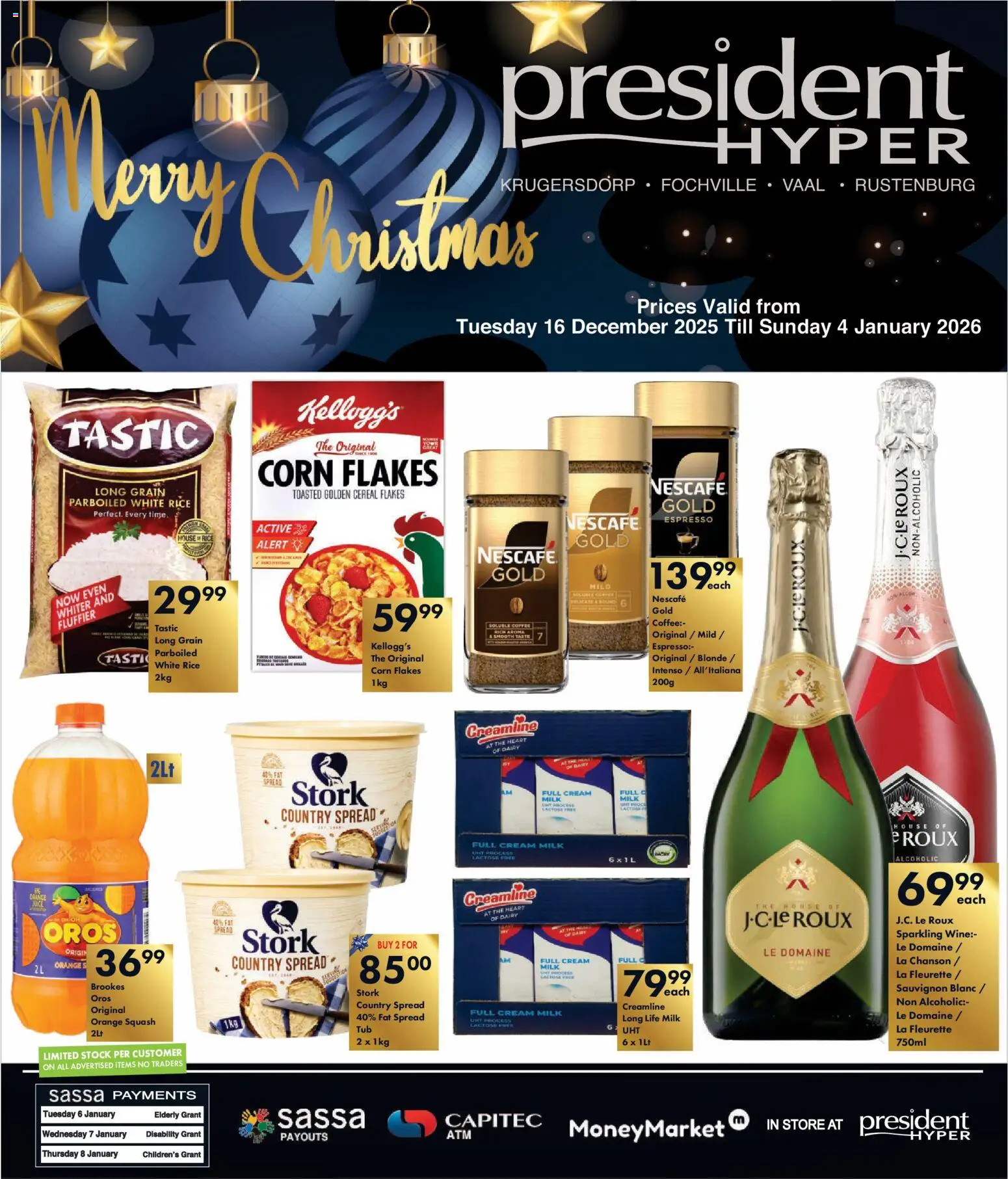 President Hyper Specials - page 1- valid from 16/12/2025