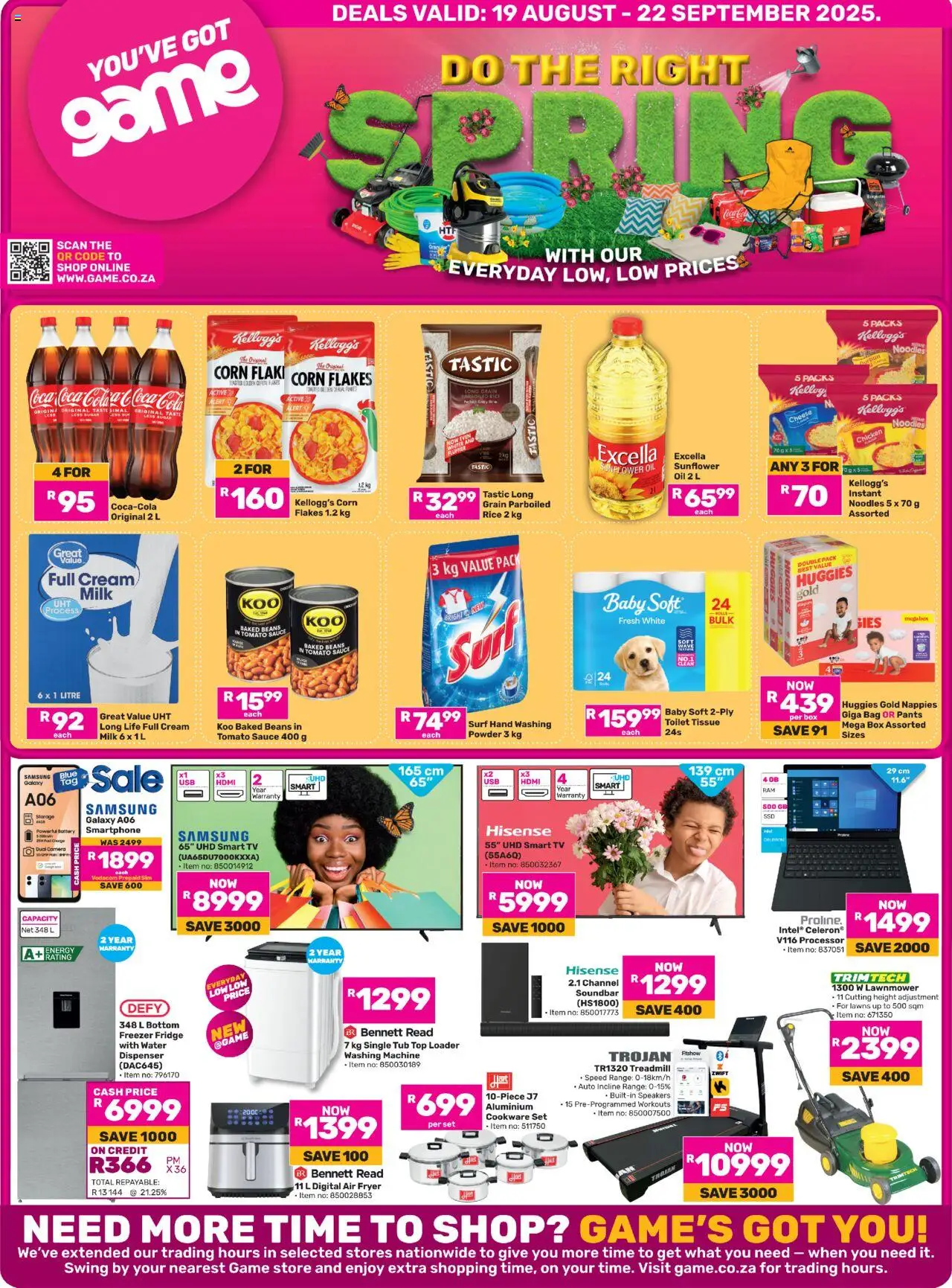 Game Specials - page 1- valid from 19/08/2025