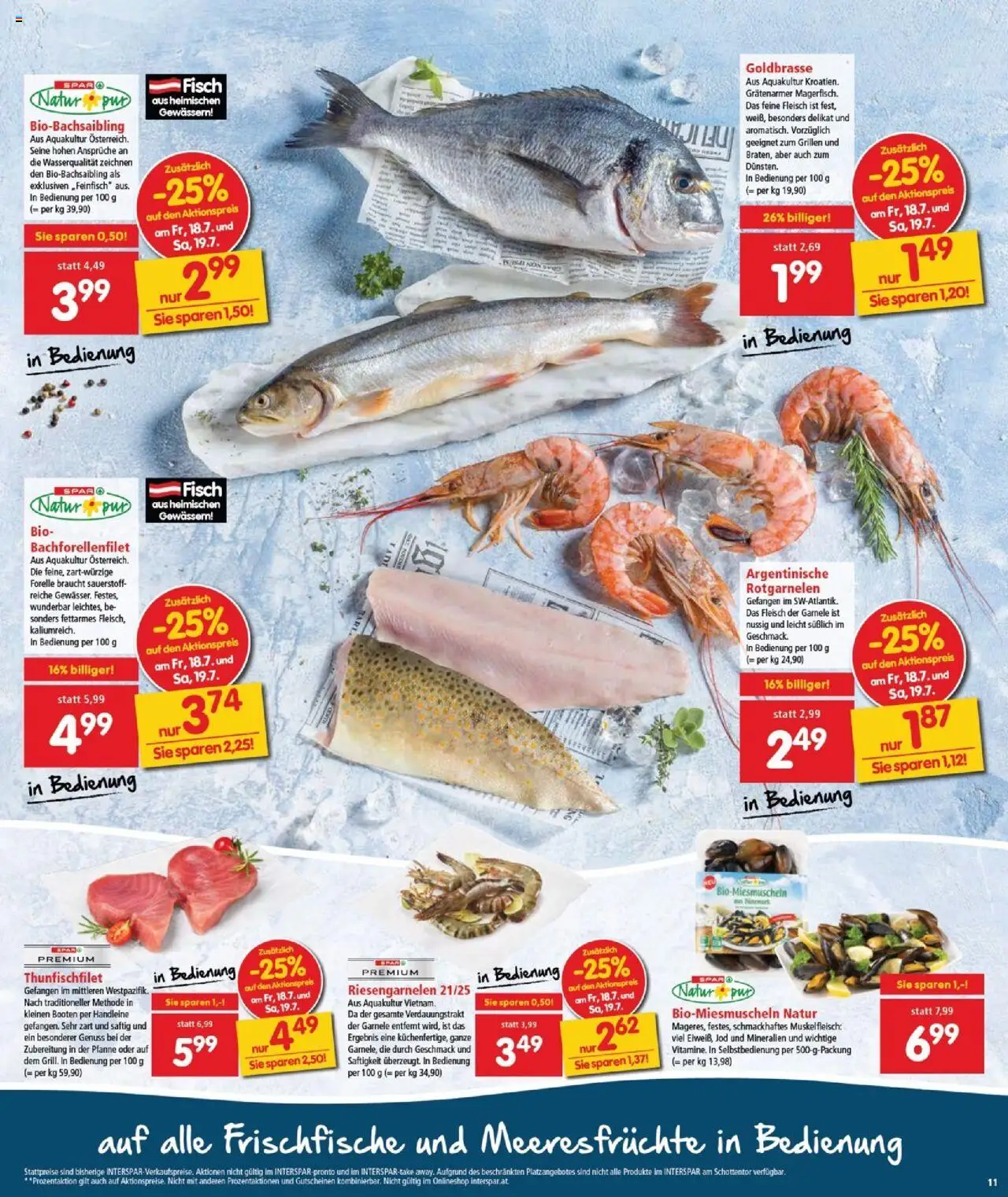Interspar Flugblatt - Burgenland  - Seite 11- gültig ab 15.07.2025