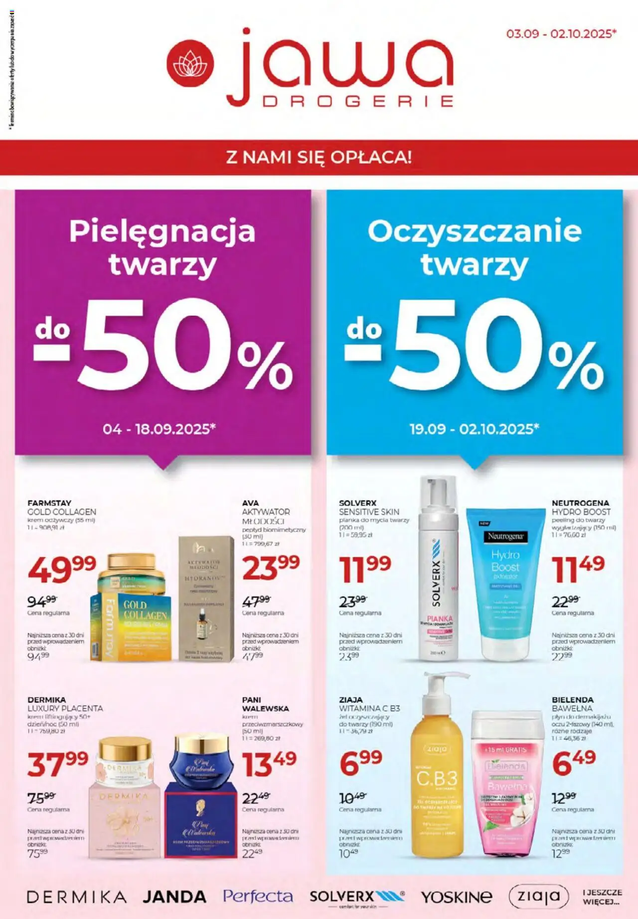 Jawa Gazetka - strona 1- ważny od 03.09.2025