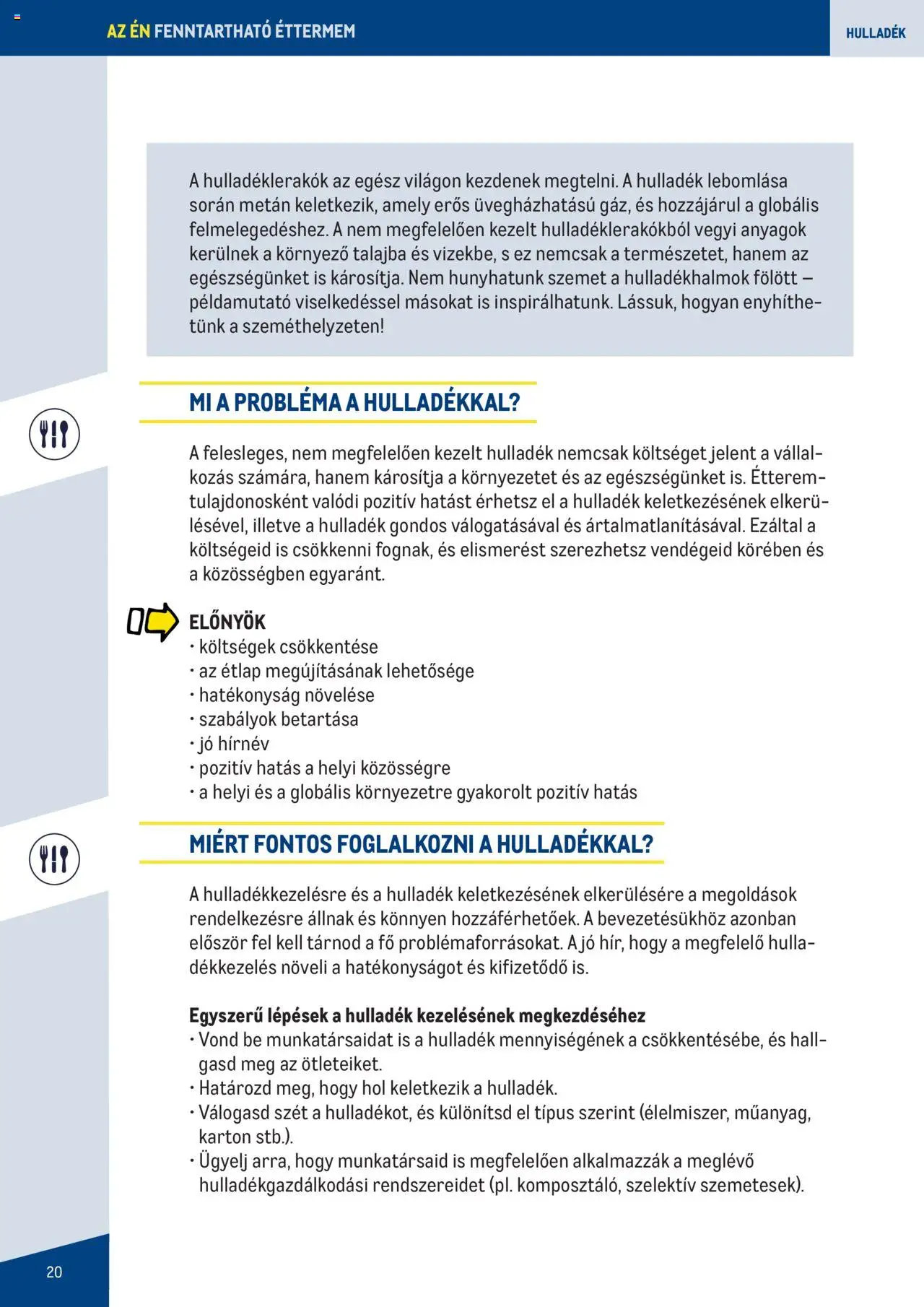 Metro - Fenntartható Gasztronómia booklet - 20oldal - érvényes 2023.06.07.-tól
