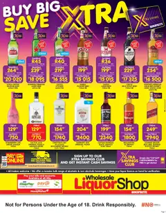 Preview Shoprite - Wholesale LiquorShop Deals Selected Stores valid from 06/10/2025
