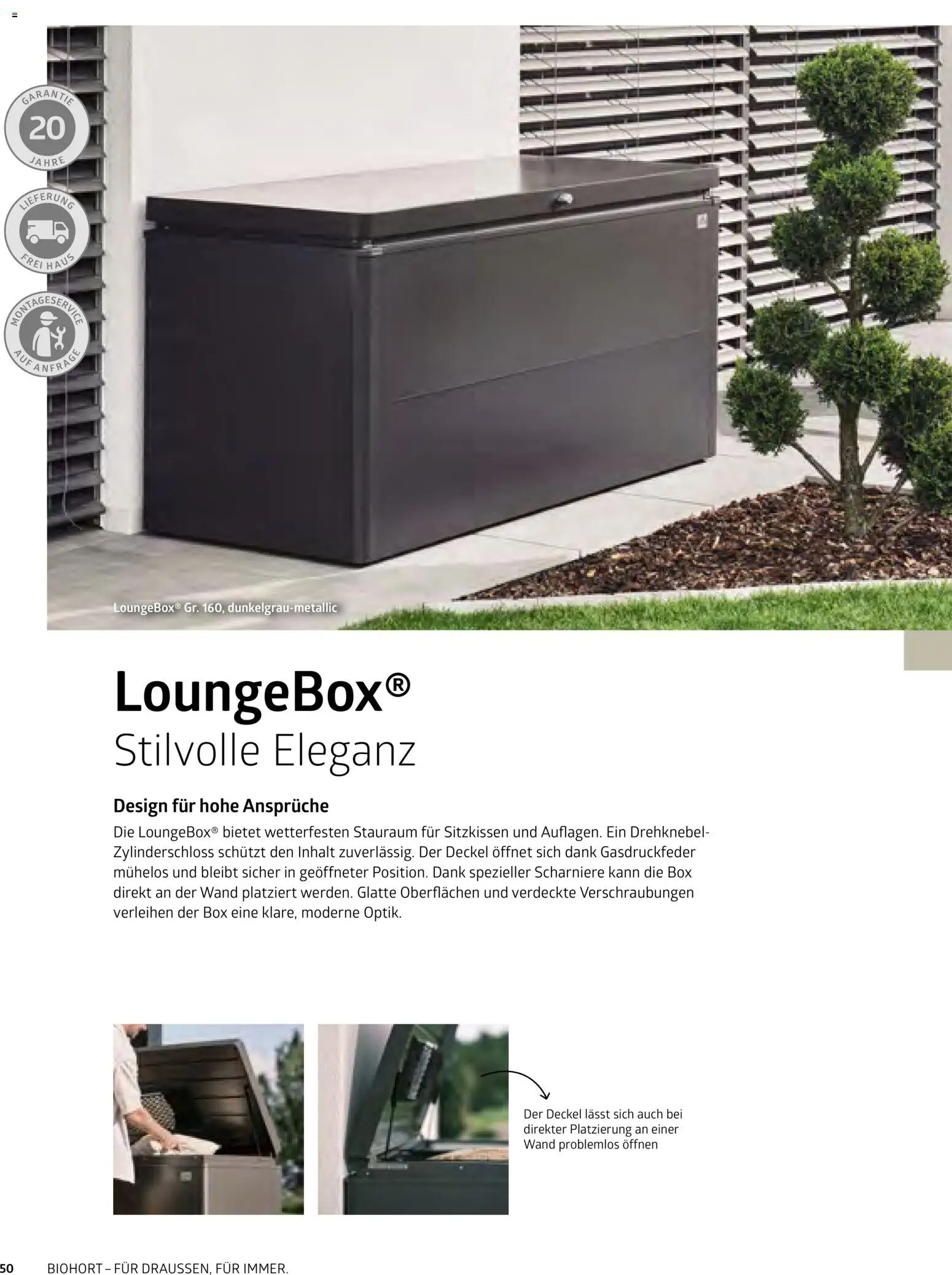 Dehner Biohort – Metall für Garten & Terrasse - Seite 50 - gültig ab 01.01.2026