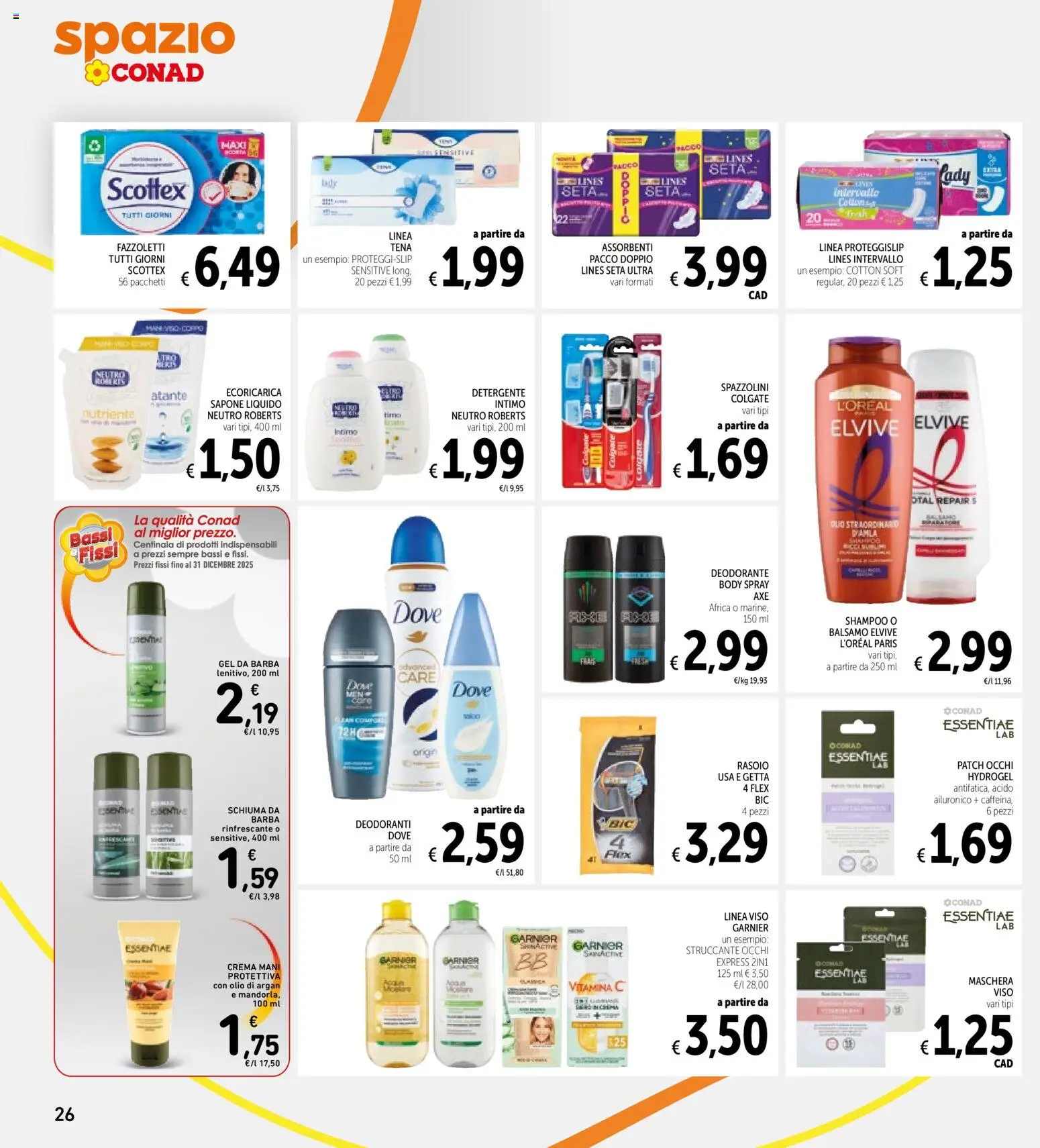 Volantino Spazio Conad	 - pagina 26 - valido dal 05/12/2025
