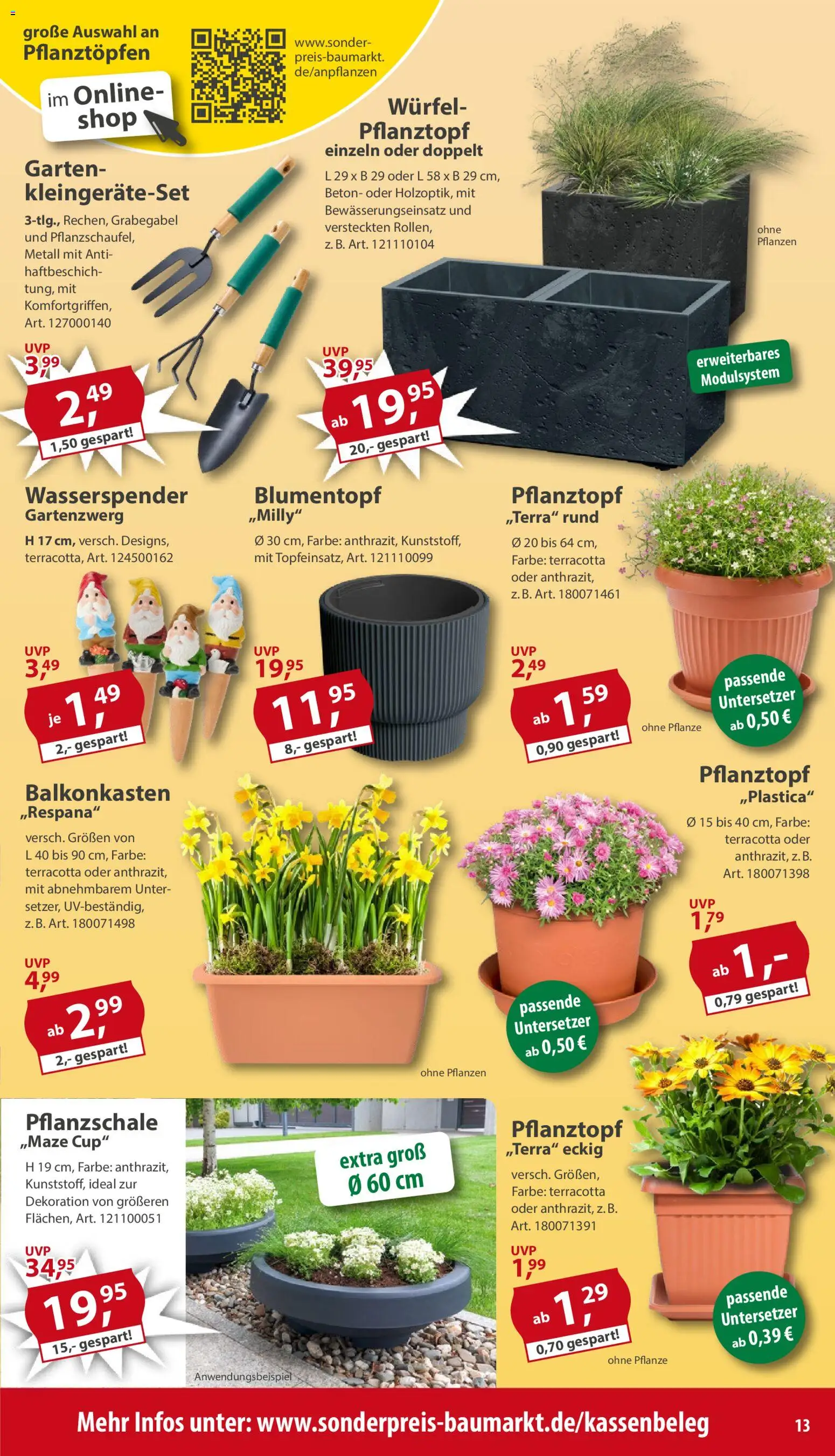 Sonderpreis Baumarkt Prospekt 	 - Seite 13 - gültig ab 28.02.2026