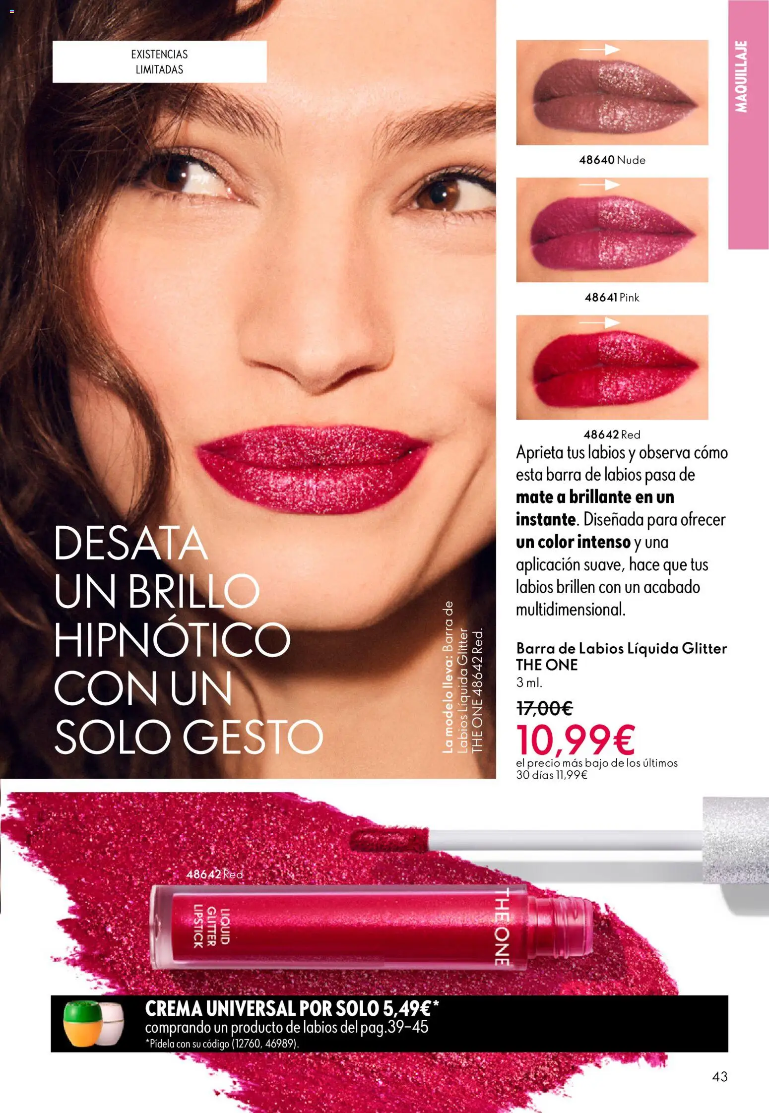 Oriflame - Catálogo Campaña 3 - Página de 43 - Válido desde 18/02/2026