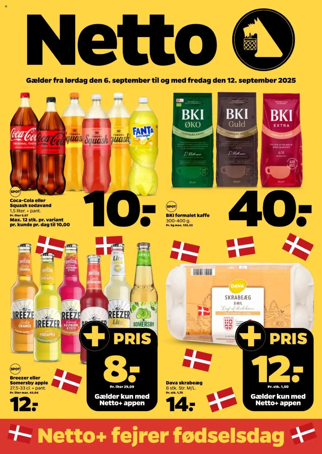 Netto - Tilbudsavis - side 1- gyldig fra 06/09/2025