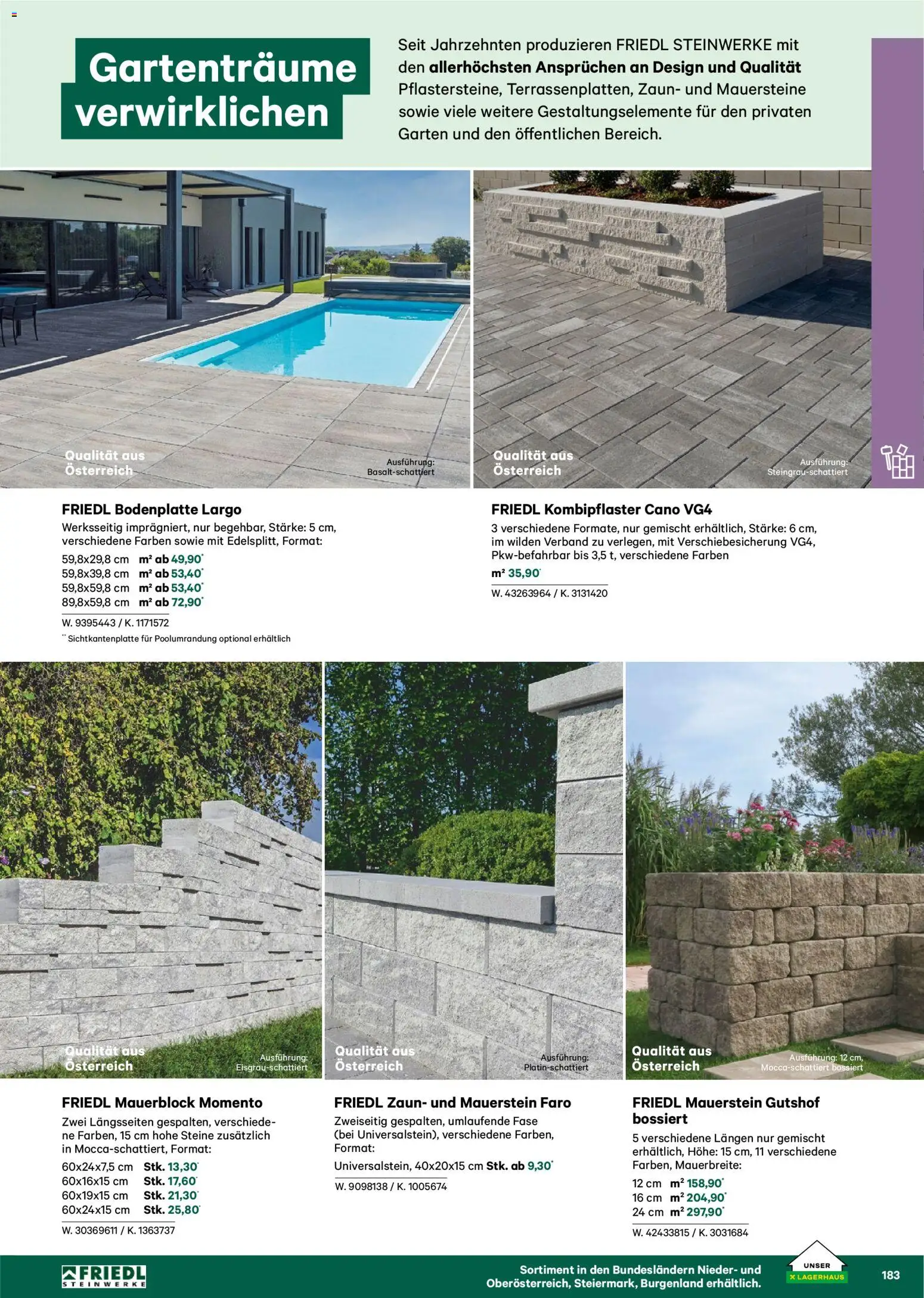 Lagerhaus  Garten und Freizeit Katalog 2026 - page 183- valid from 22.02.2026