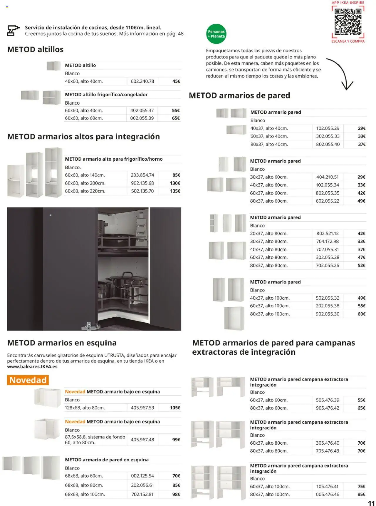 Catálogo IKEA Cocinas - Página de 11 - Válido desde 01/09/2025