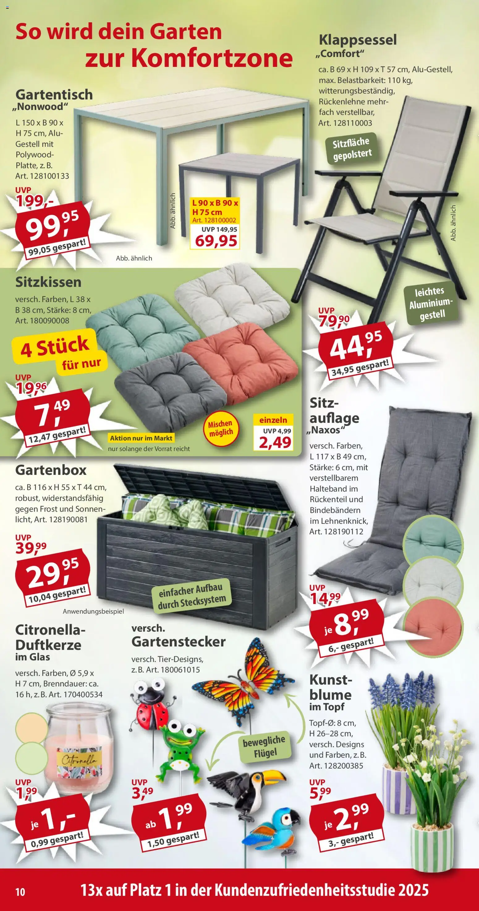 Sonderpreis Baumarkt Prospekt 	 - Seite 10 - gültig ab 18.04.2026