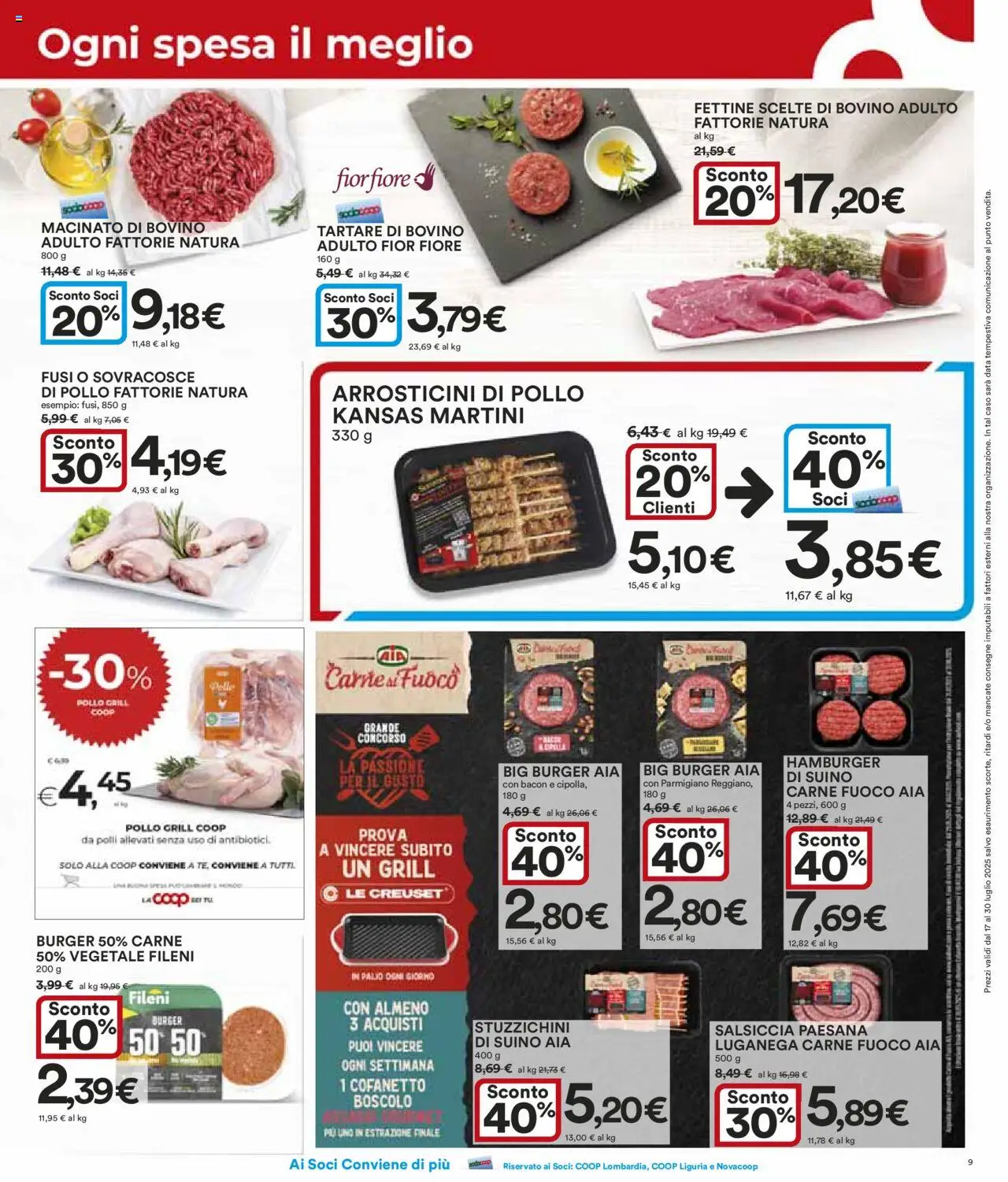Volantino Ipercoop	 - pagina 9 - valido dal 17/07/2025