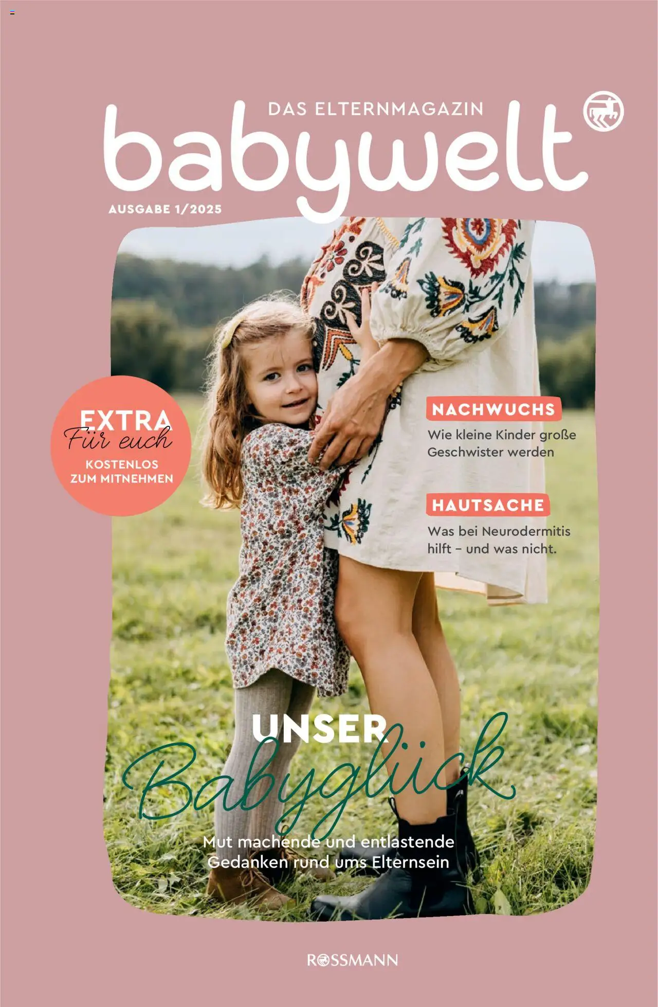Rossmann babywelt Elternmagazin - Seite 1 - gültig ab 13.05.2025