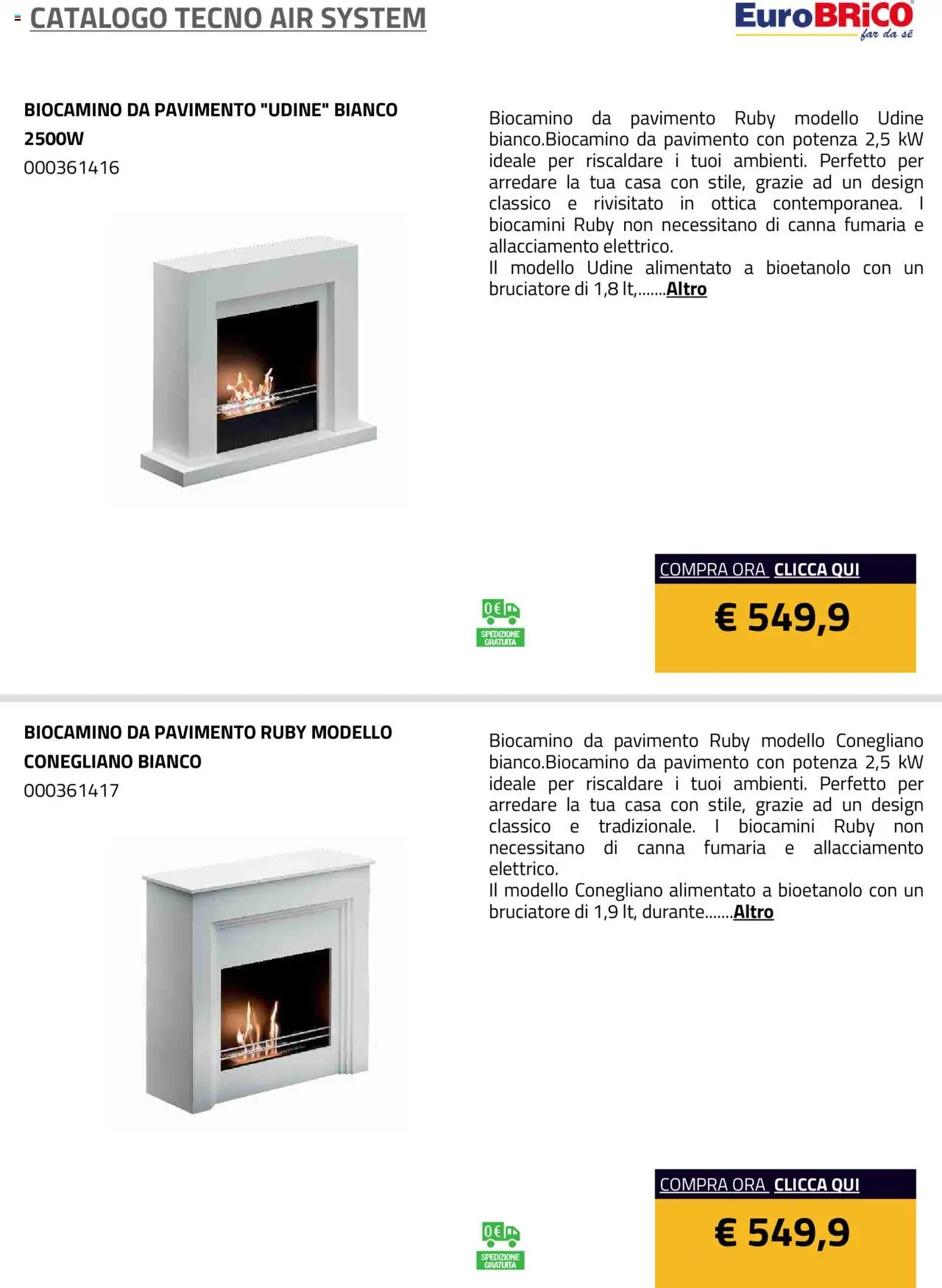 Eurobrico Tecno Air System catalogo - pagina 27 - valido dal 23/07/2025