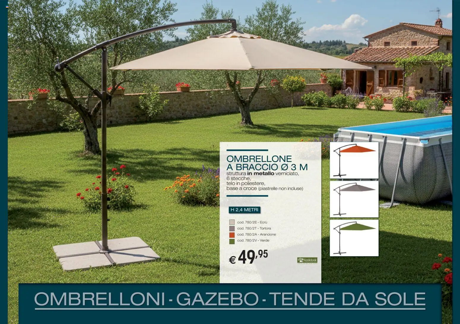 Brico OK volantino Ombrelloni, Gazebo, Tende da Sole - pagina 1 - valido dal 05/03/2026