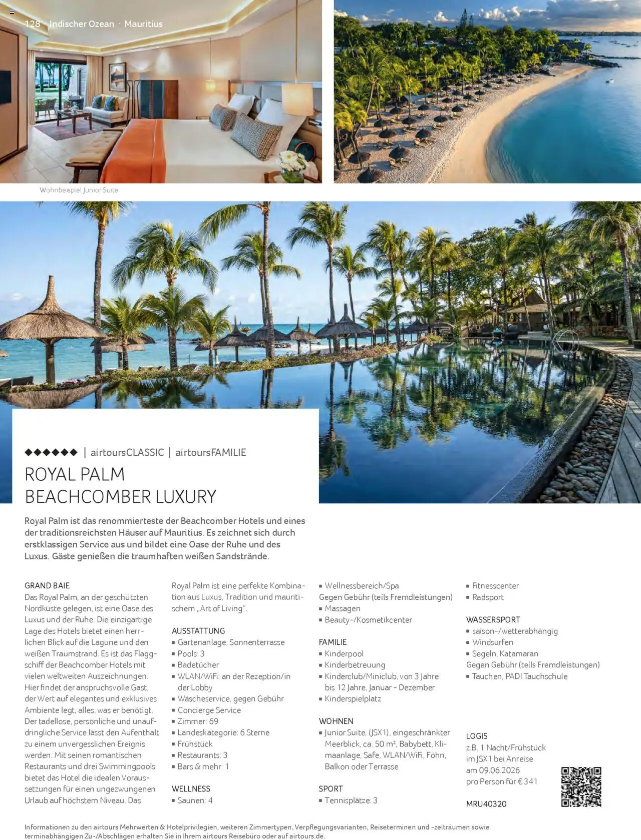 TUI airtours Katalog  Erstklassige Fernreisen 2025/26 - Seite 128 - gültig ab 01.11.2025