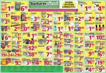 Esikatselu Saiturinpörssi tarjoukset voimassa alkaen 11/12/2025