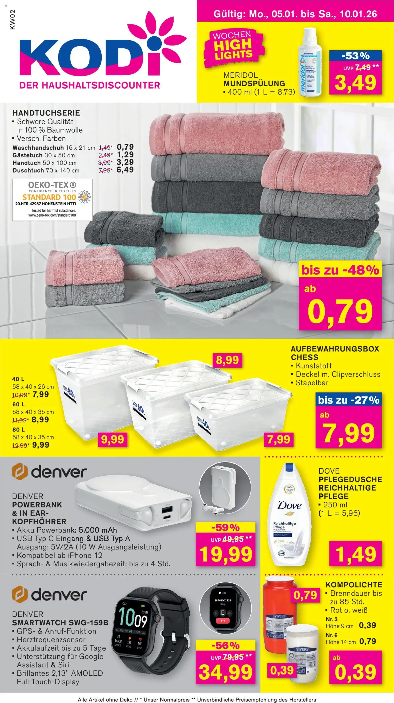 KODi Prospekt 	 - Seite 1 - gültig ab 05.01.2026