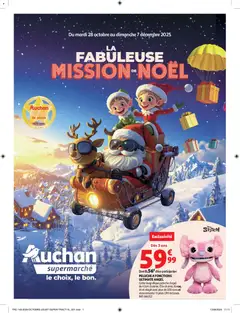 Aperçu Auchan - La fabuleuse mission de Noël dans votre super valable à partir du 28/10/2025