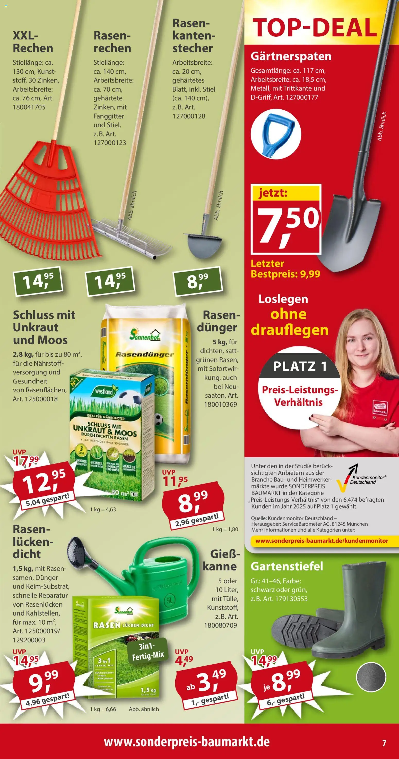 Sonderpreis Baumarkt Prospekt 	 - Seite 7 - gültig ab 07.03.2026