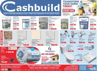 Preview Cashbuild - Leaflet valid from 31/07/2025