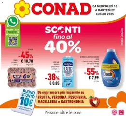 Anteprima Conad Lombardia catalogo valida dal 16/07/2025