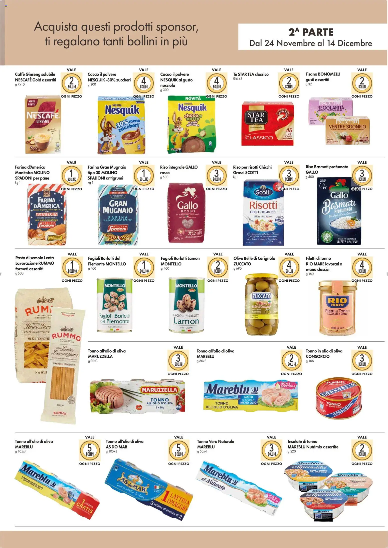 Galassia Raccolta Bollini catalogo - pagina 5 - valido dal 24/11/2025