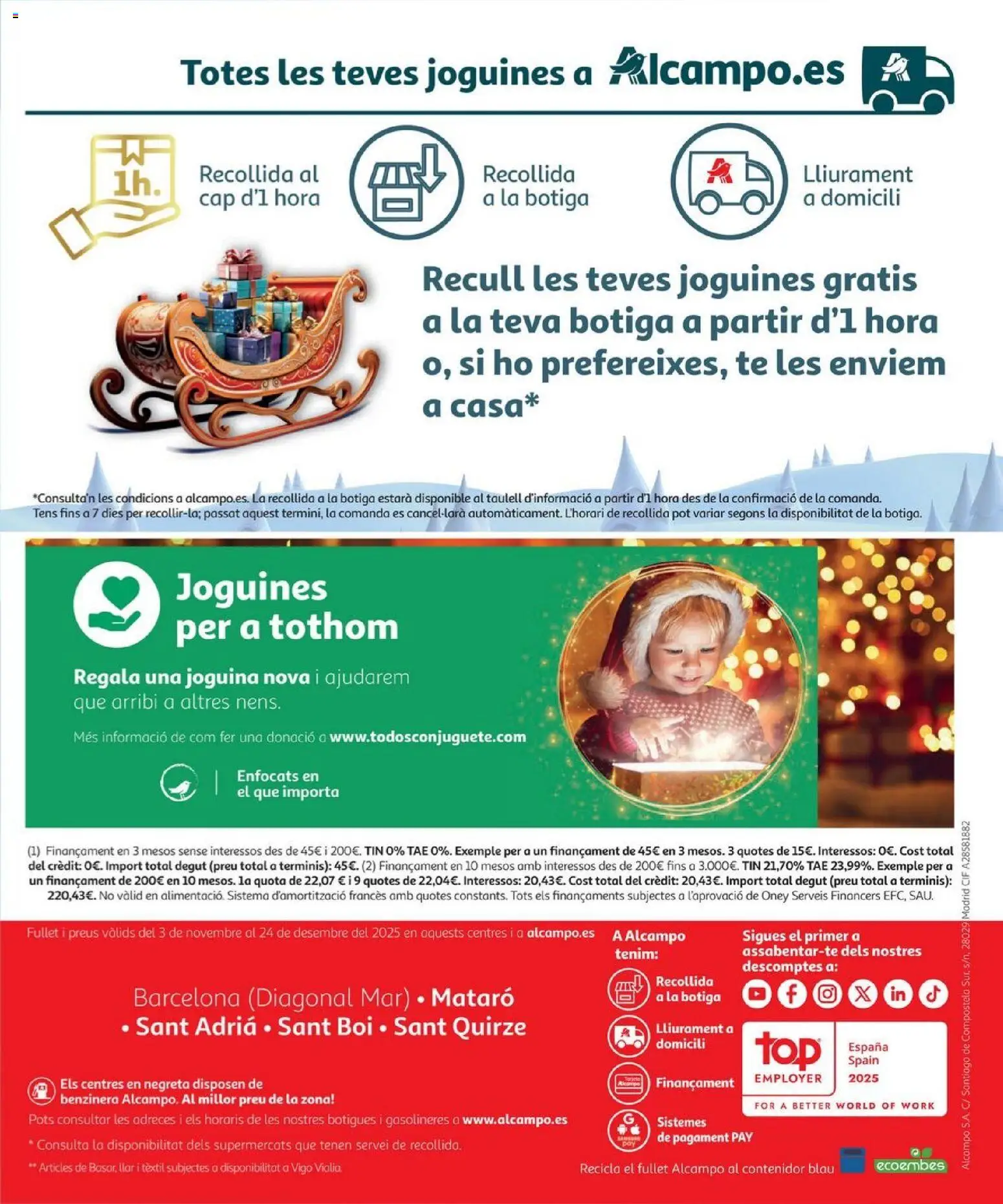 Alcampo - Juguetes HP Cat - Página de 84 - Válido desde 03/11/2025