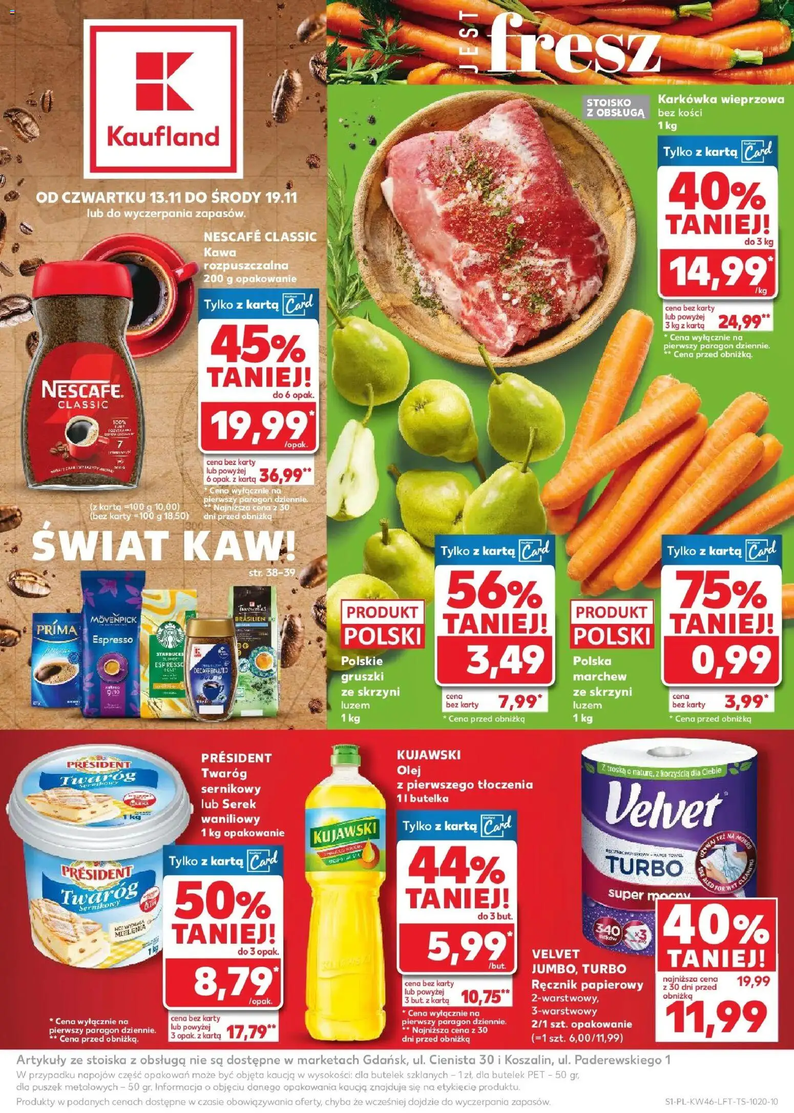 Kaufland gazetka - strona 1- ważny od 13.11.2025