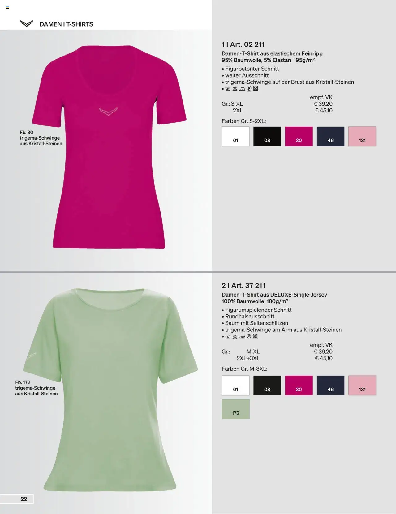 Trigema Prospekt 	 - Seite 22 - gültig ab 01.09.2025