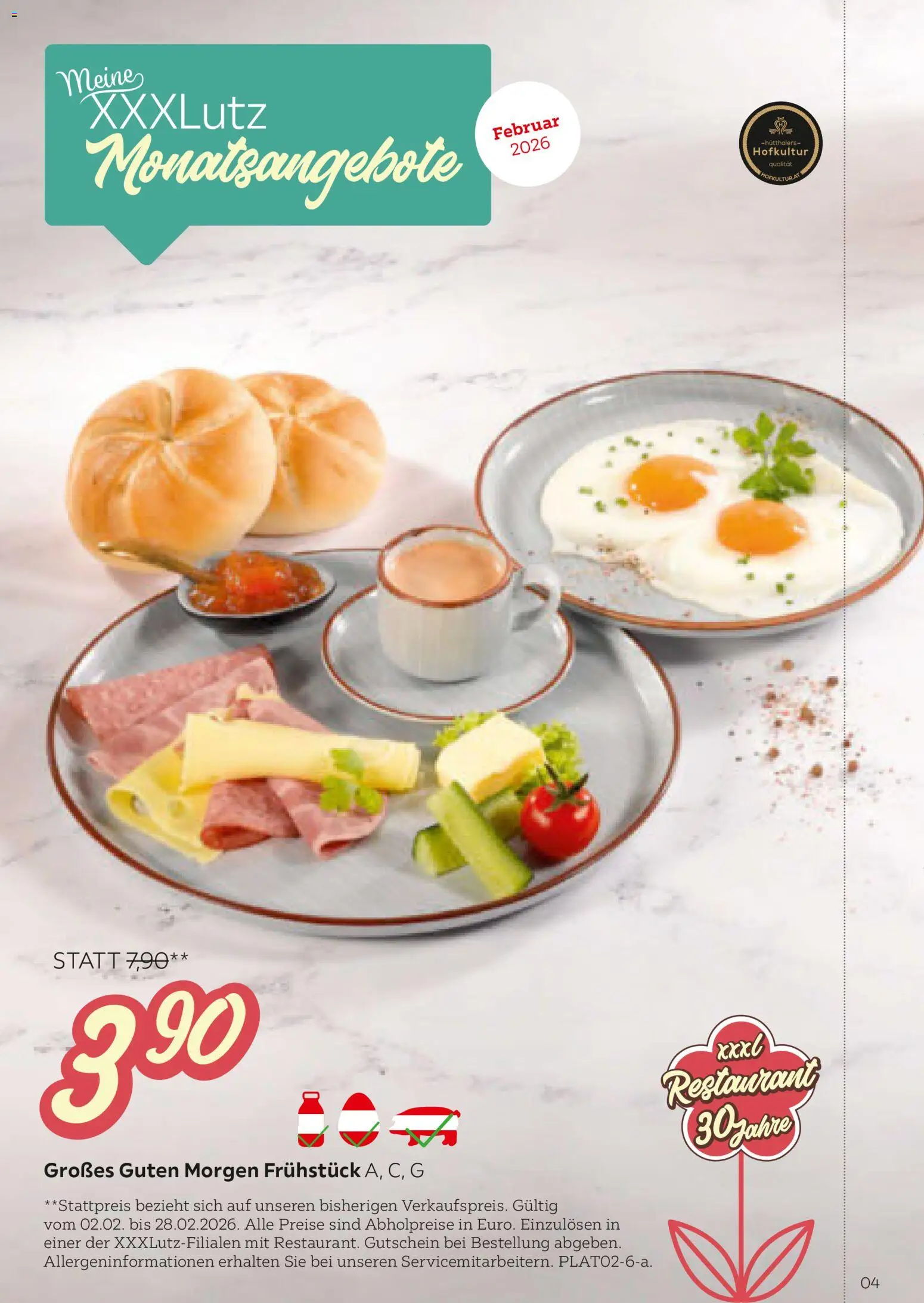 XXXLutz Jubiläums Restopass - page 4- valid from 28.01.2026