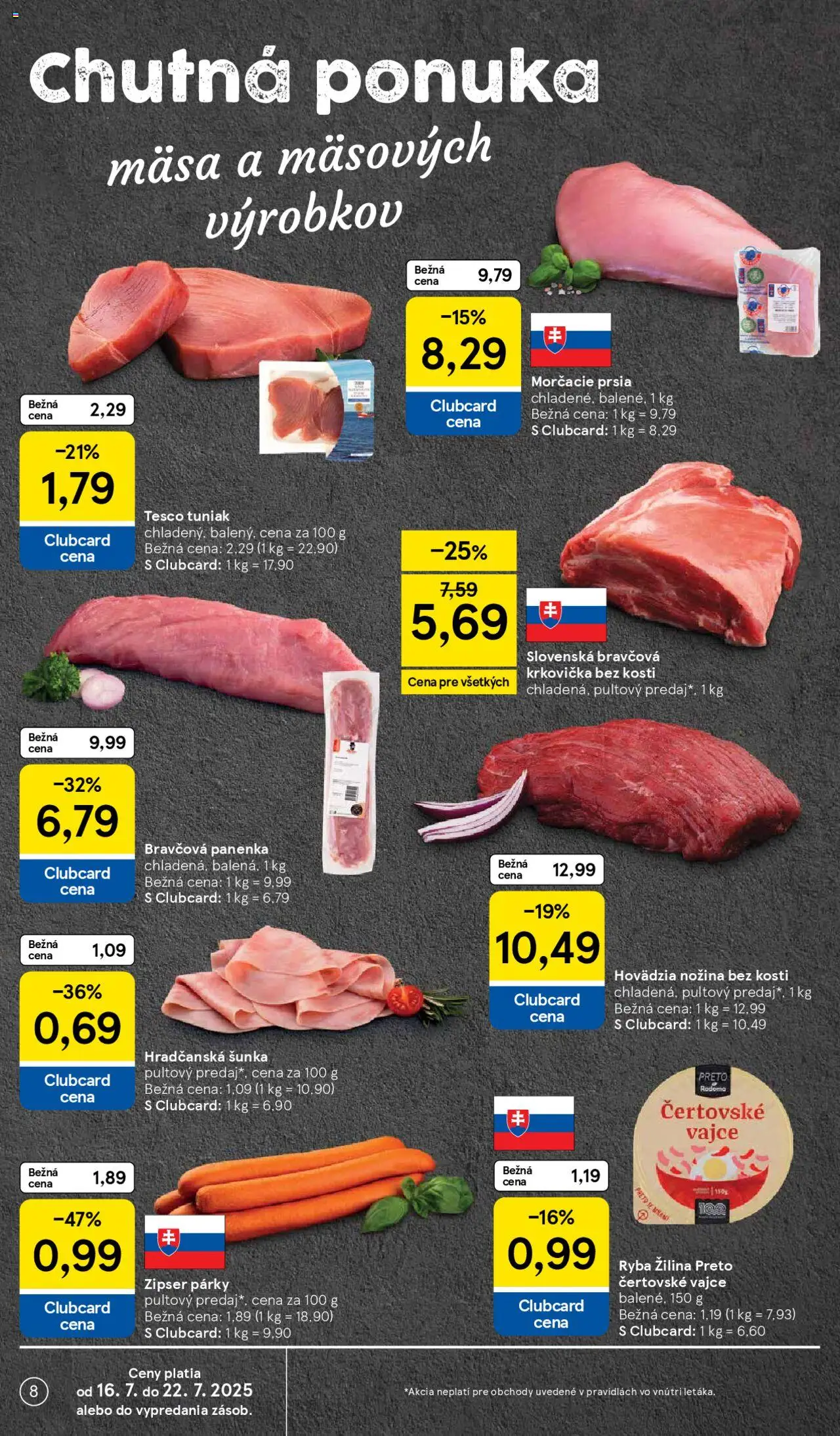 Tesco Hypermarket - leták - strana 8- platný od 16.07.2025
