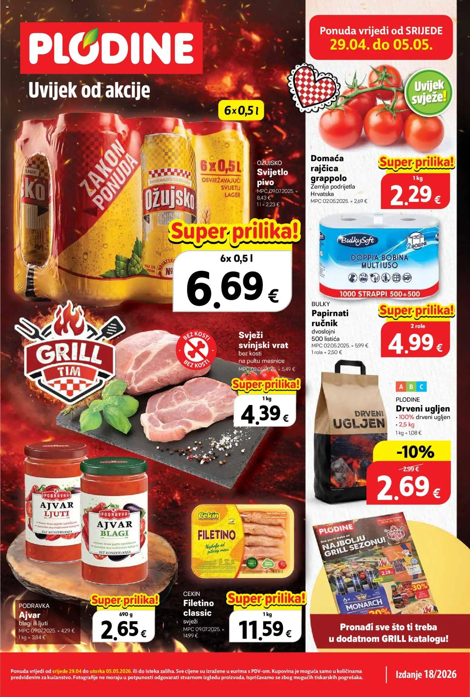 Plodine Katalog - stranica 1- važeći od 29.04.2026