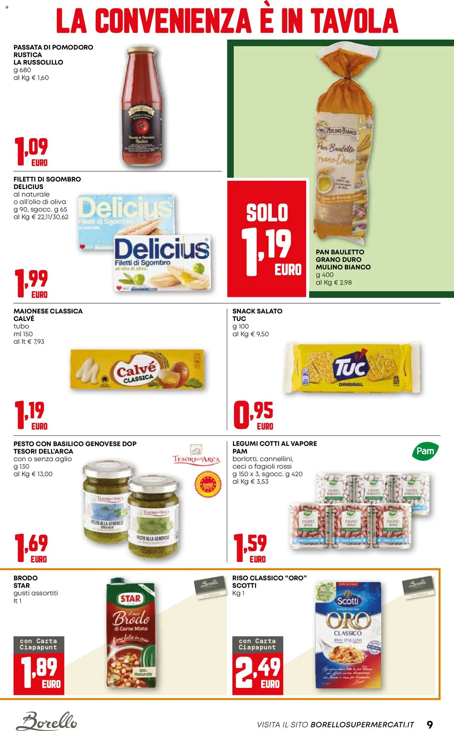 Volantino Borello Supermercati	 - pagina 9 - valido dal 04/12/2025
