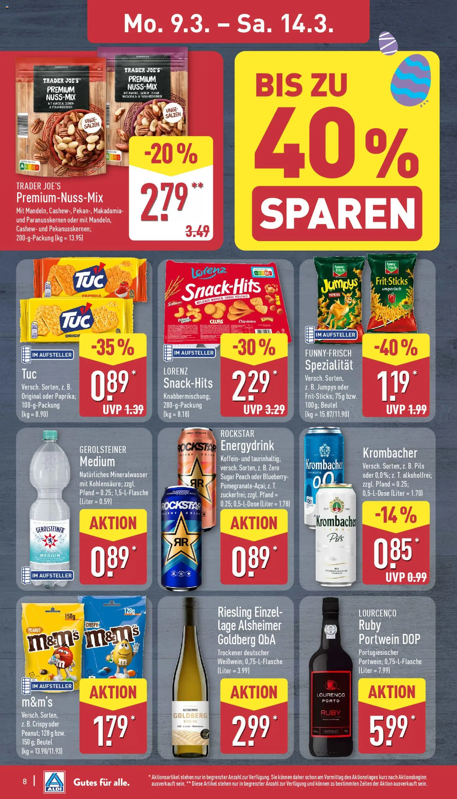 Aldi Prospekt 	 - Seite 9 - gültig ab 09.03.2026