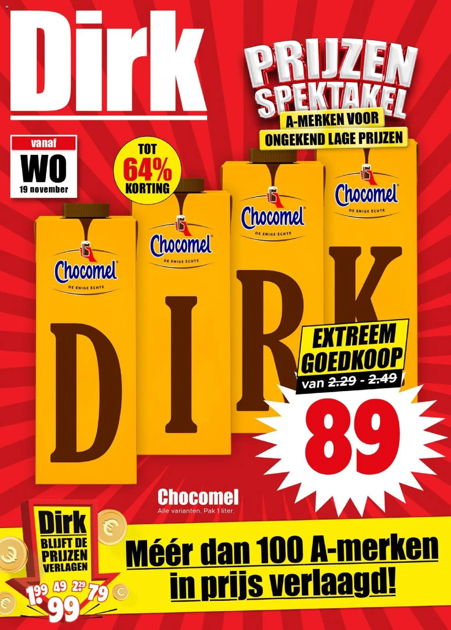 Dirk - Folder week 47 - pagina 1- geldig vanaf 19-11-2025