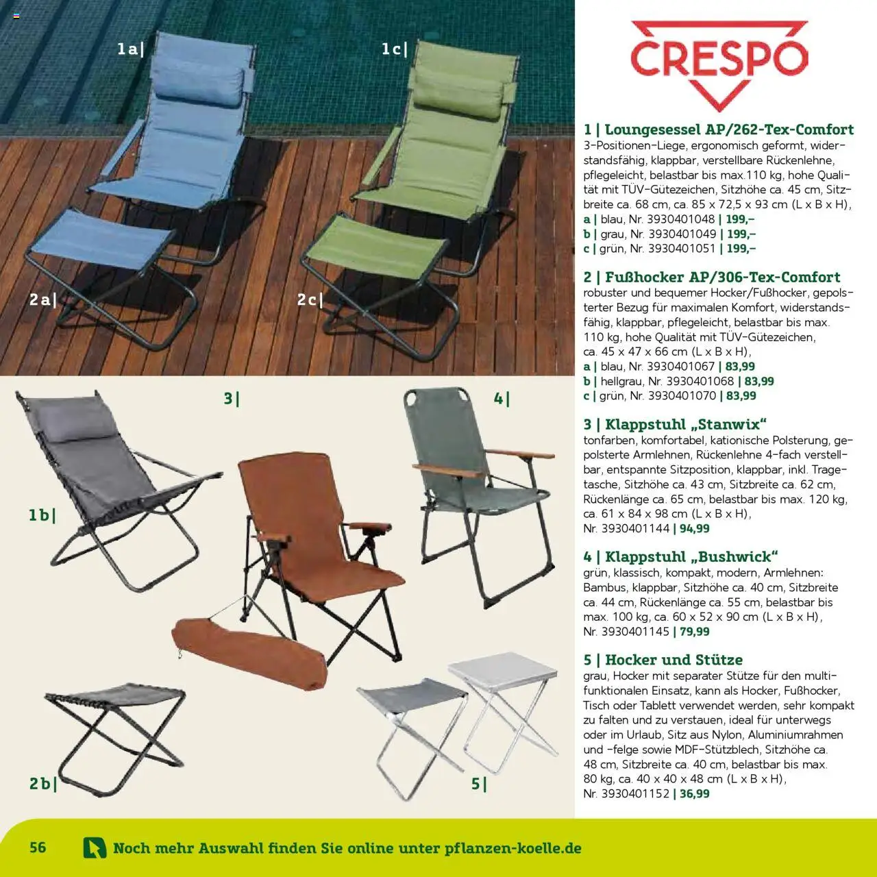 Pflanzen-Kölle Gartenmöbel Katalog 2025 - Seite 56 - gültig ab 22.01.2025