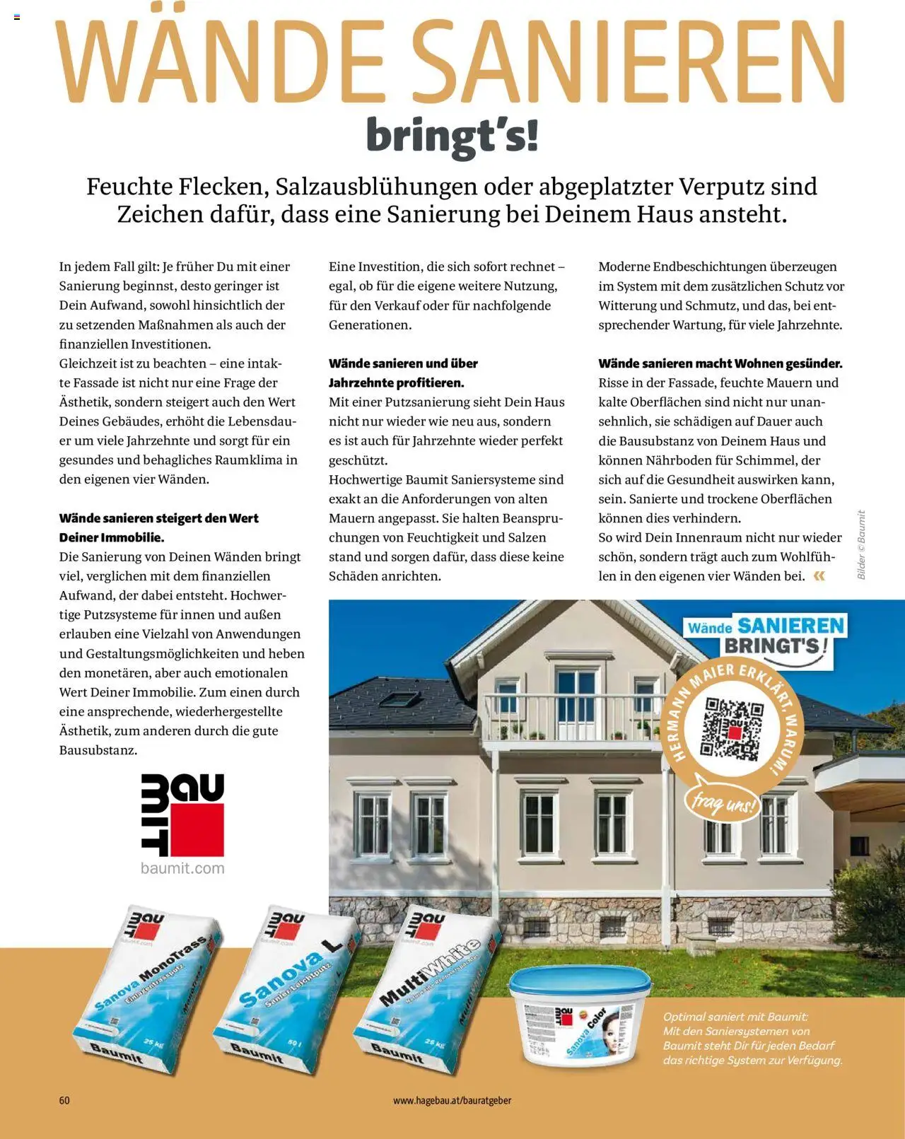 Hagebau Katalog Baurategeber - Seite 60- gültig ab 07.04.2025