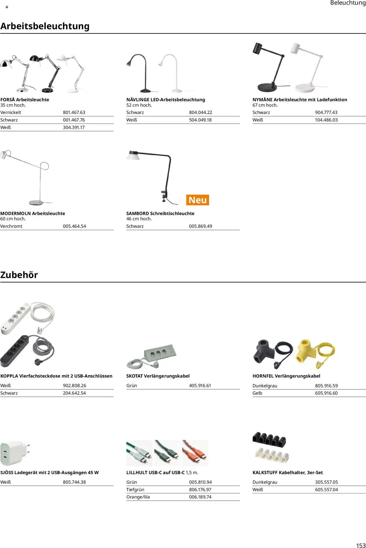 Ikea Büroeinrichtung - Seite 153 - gültig ab 30.09.2025