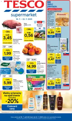 Tesco leták platný od 16.07.2025