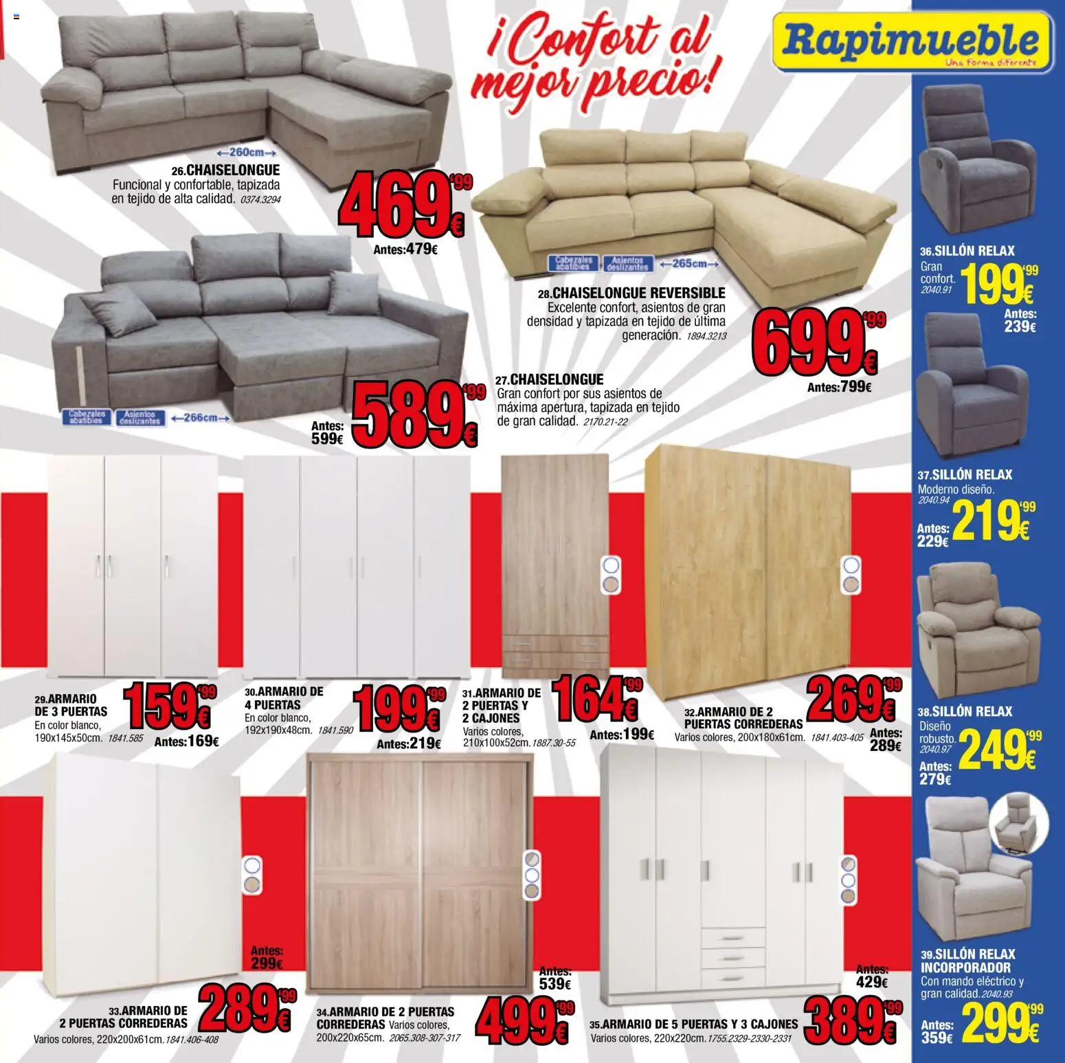 Rapimueble folleto - Página de 5 - Válido desde 01/11/2025