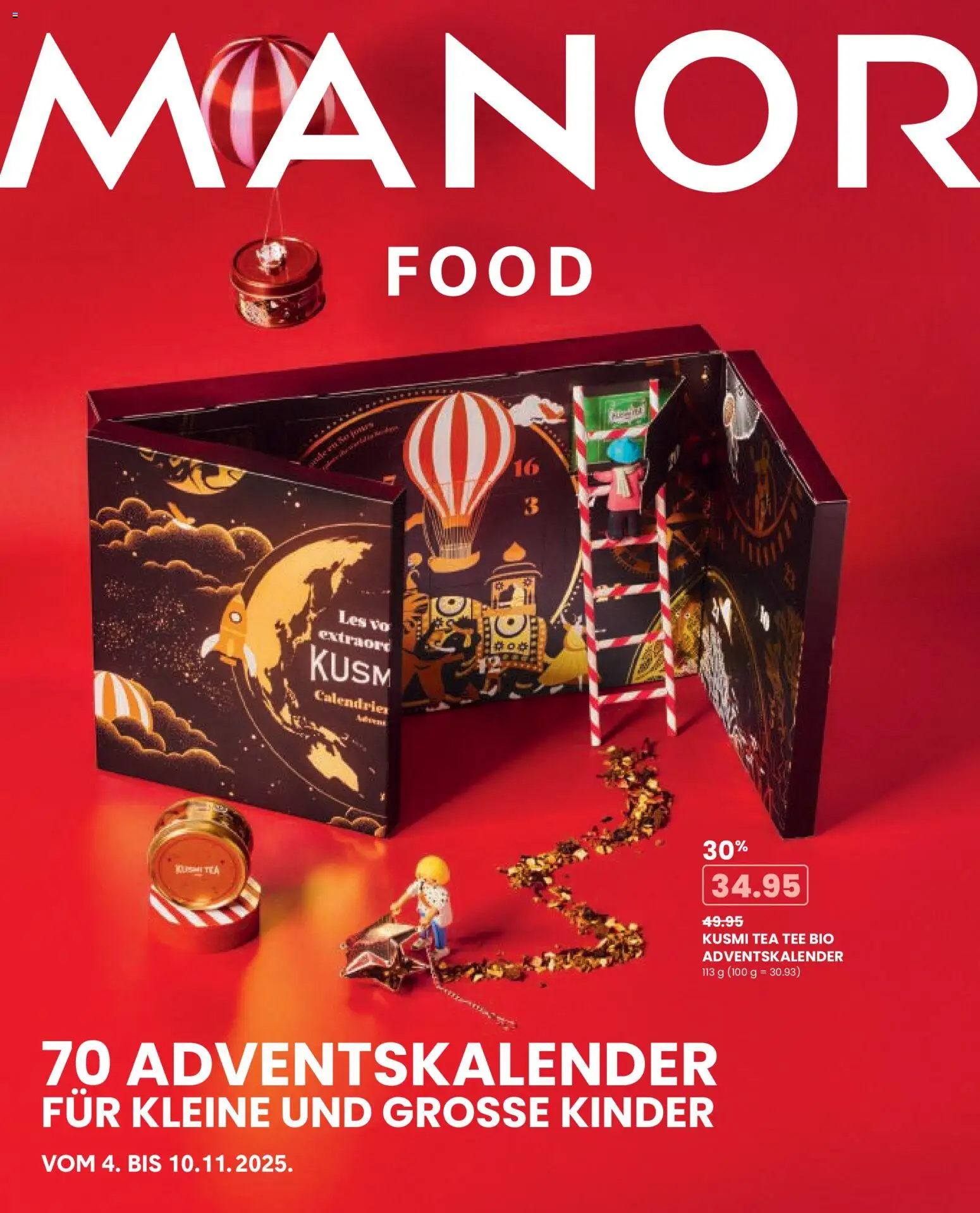 Manor Aktionen - Seite 1- gültig ab 04.11.2025